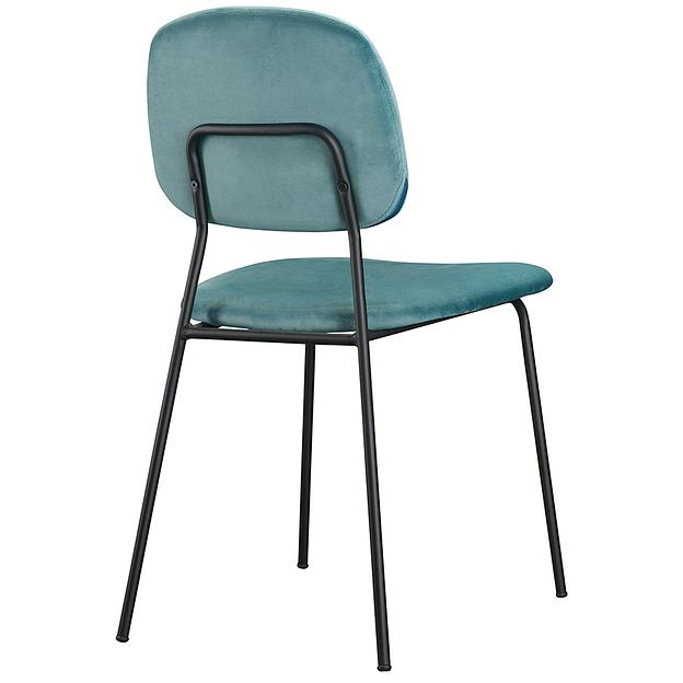 Стул Tilla, велюр, темно-бирюзовый фото 5