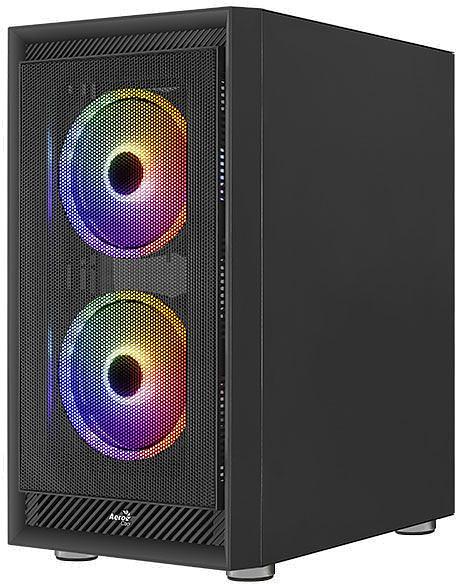 Корпус Aerocool Graphite-G-BK-v2 черный без БП ATX 3x140mm 2xUSB3.0 audio фото 9