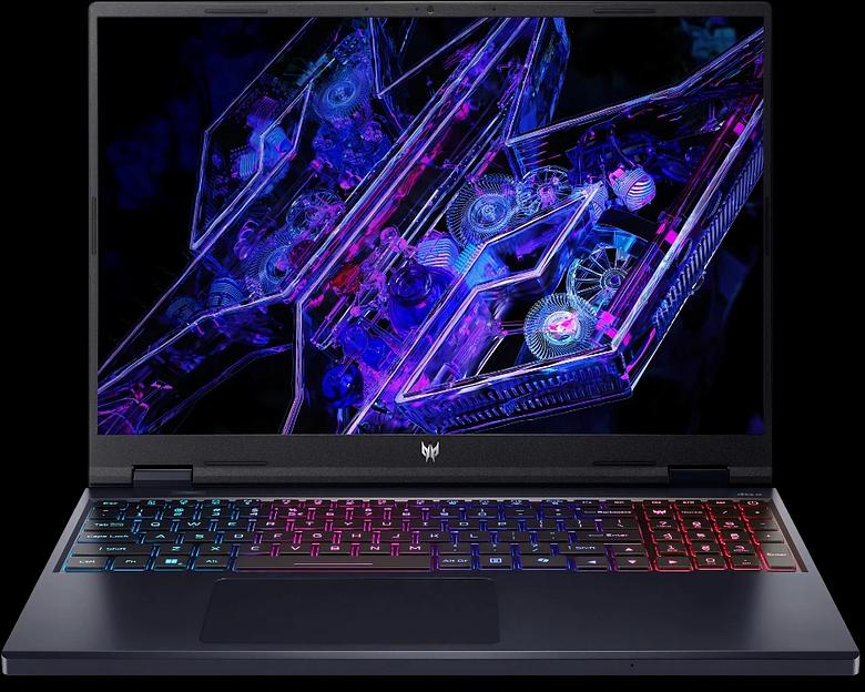 Ноутбук/ ACER Predator Helios 16 PH16-72-921Y 16"(2560x1600 (матовый) IPS)/Intel Core i9 14900HX(2.39Ghz)/32768Mb/2TbPCISSDGb/noDVD/Ext:nVidia GeForce RTX4070(8192Mb)/Cam/BT/WiFi/65WHr/war 1y/2.4kg/Black/NoOS фото 1