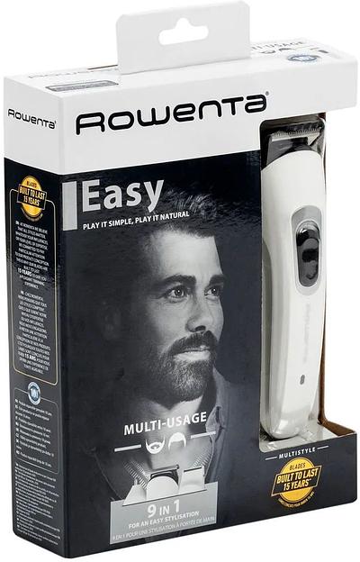 Триммер Rowenta TN8961F4 белый (насадок в компл:7шт) фото 9