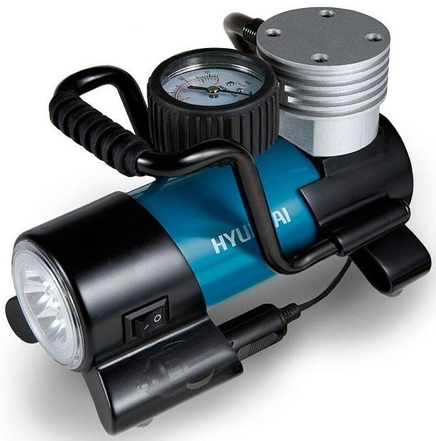 Автомобильный компрессор Hyundai HY 1645 45л/мин шланг 1м фото 1