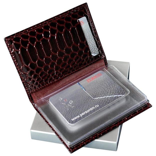 Обложка для автодокументов Person БС-1/Р-кр фото 2