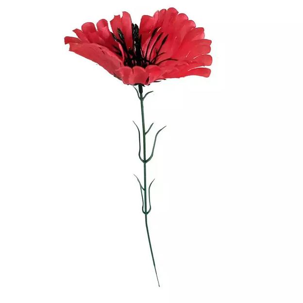 Искусственная астра на ножке 33см 169-539 фото 4