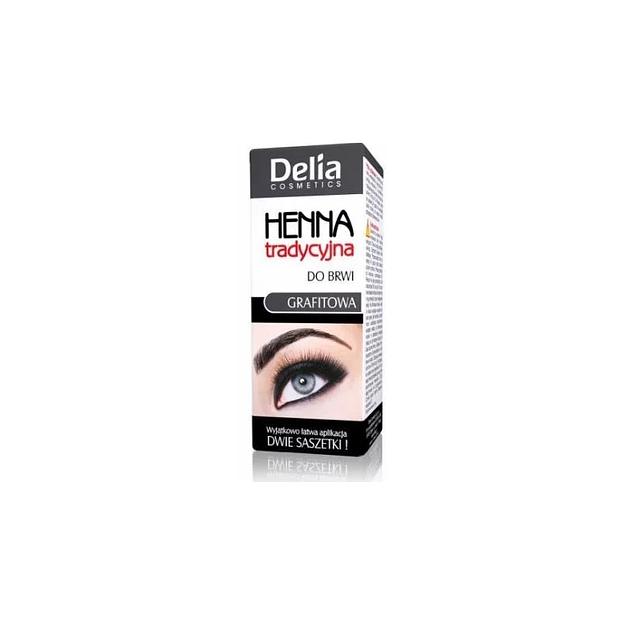 Cameleo крем-краска для бровей-ресниц delia henna tradional графит фото 1