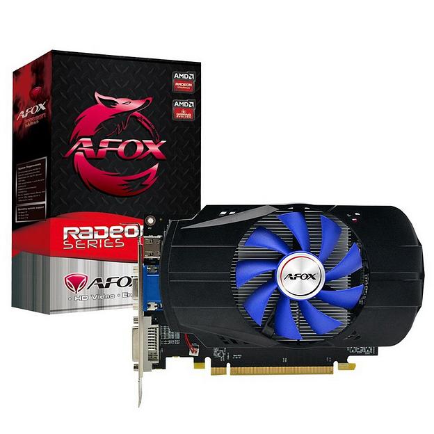 Видеокарта Afox AMD R7 350 800 2048 3400 128 RTL [AFR7350-2048D5H4-V3] фото 1