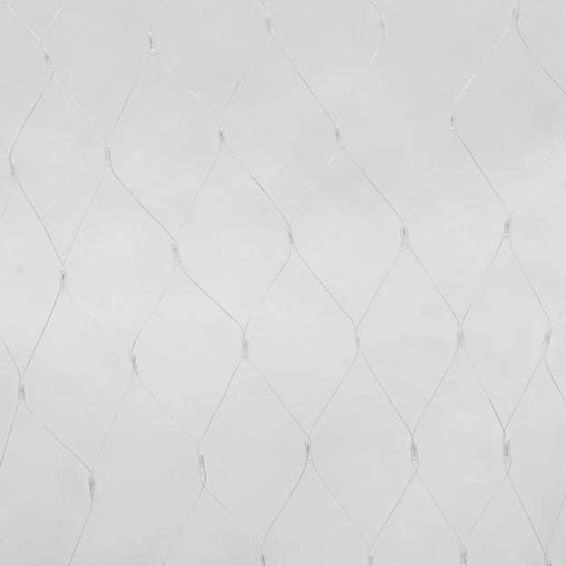 Сетка светодиодная с контроллером 240 светодиодов 2.5х2 м белая IP20 провод прозрачный ULD-N2520-240/DTA WHITE IP20 фото 3