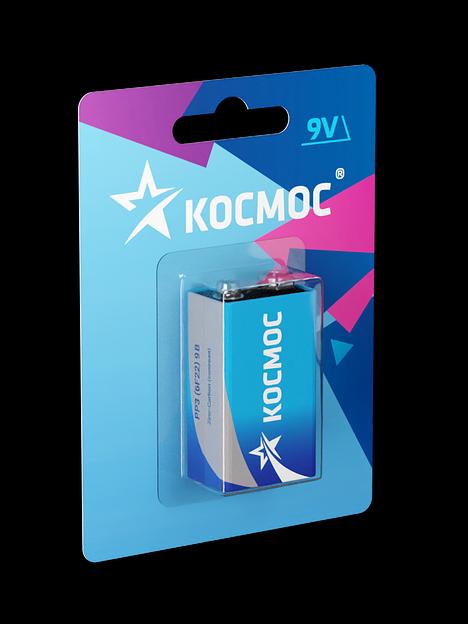Батарейка 6F22 (крона) 9V Zinc carbon 1BL фото 1