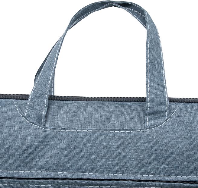 Сумка для ноутбука 15.6" Portcase KCB-165 Grey серый нейлон/полиэстер фото 3