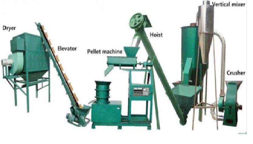 Линия производства корма для КРС 500 кг/ч фото 1