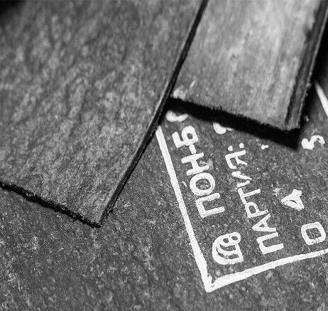 Паронит общего назначения ПОН-Б 0,5х1000х1500 мм, ГОСТ 481-80 фото 1