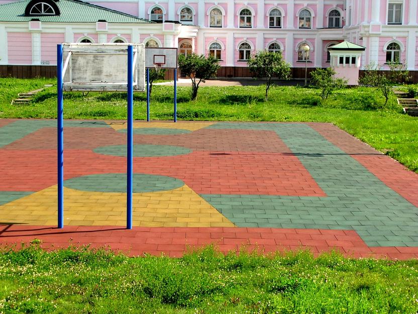 Плитка EcoStep резиновая 500×500×30 мм фото 8