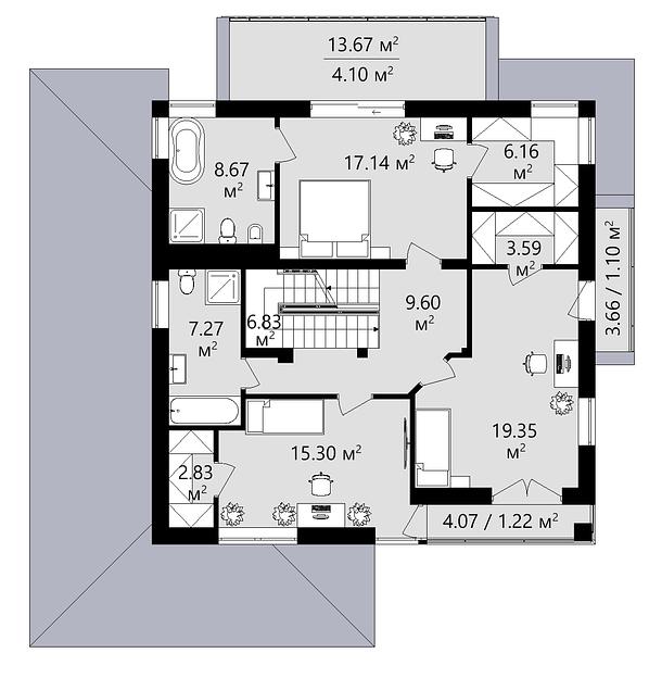 Проект дома KDR – 121 фото 4
