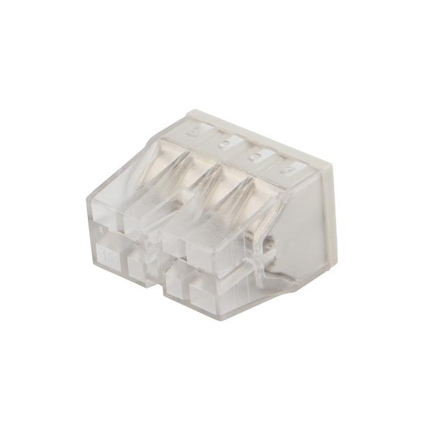 Rexant 07-3215-6 Экспресс-клемма СМК 2273-208, 8-проводная 0.5-2.5 мм?, прозрачная, блистер (6 шт./уп.) фото 1