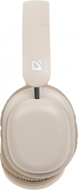 Гарнитура беспроводная DEFENDER (63642) FreeMotion B640 бежевый, микрофон, Bluetooth фото 2