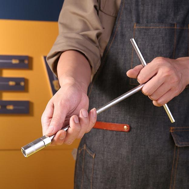 Ключи Deli Торцевой ключ с Т-образной ручкой Deli DL13 13мм (размер 285х183 мм) фото 4