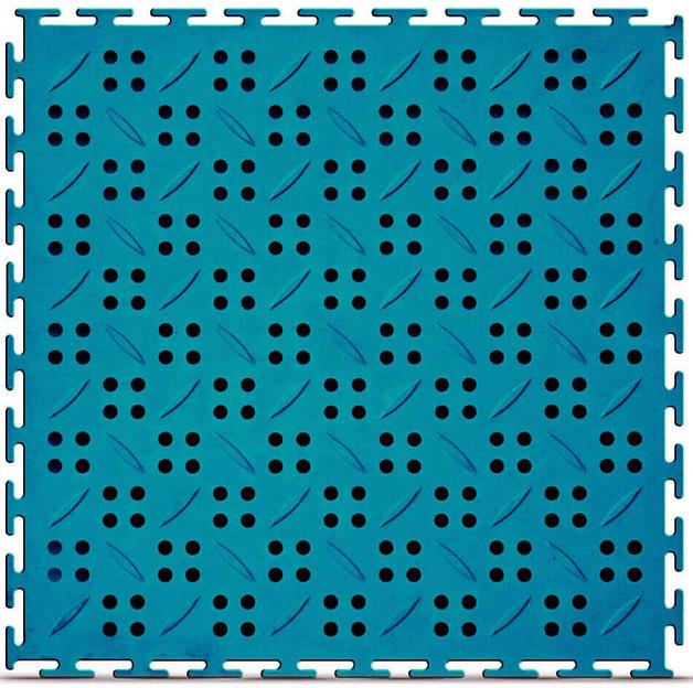 Canal – дренажное прочное покрытие, Цвет Бирюза RAL 5021, Толщина модуля 12 мм. фото 1