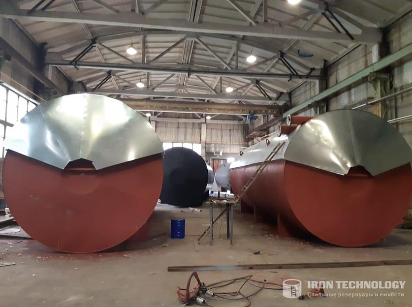 Резервуар РГСп 75 м³ с утеплением фото 2