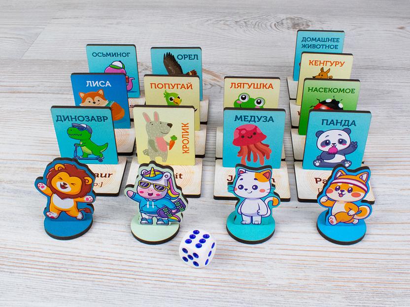 Игра «Английский в картинках — Животные», опт фото 5