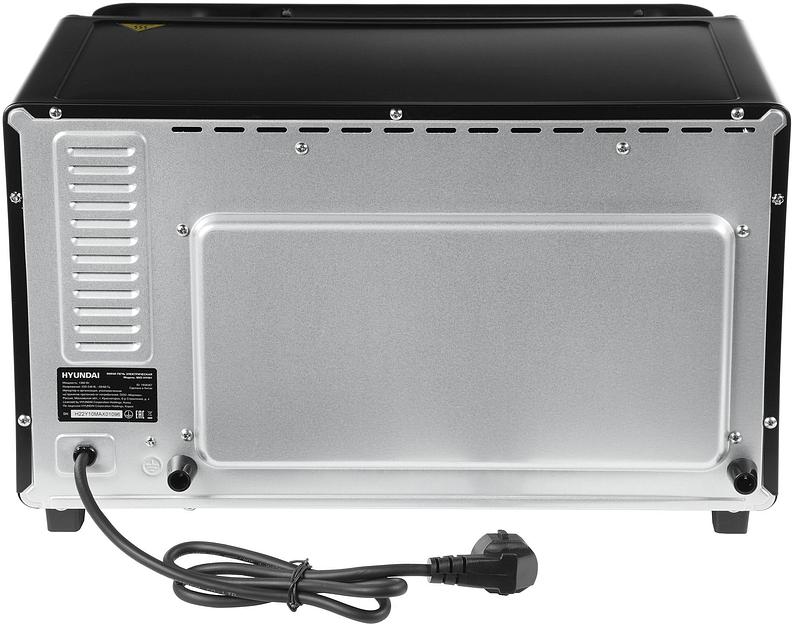 Мини-печь Hyundai MIO-HY091 20л. 1380Вт черный фото 7