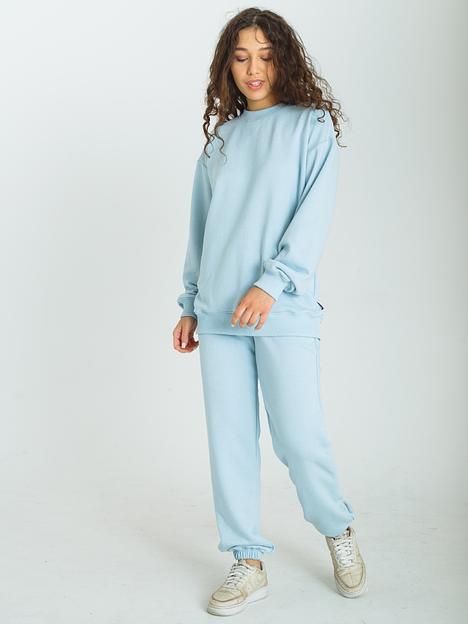 Свитшот женский oversize, Mirom, небесный, опт фото 1