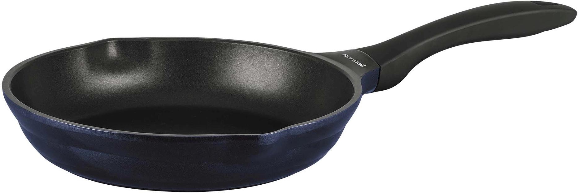 Сковорода Rondell Royal Blue RDA-1543 круглая 20см покрытие: Eclipse ручка несъемная (без крышки) синий фото 4
