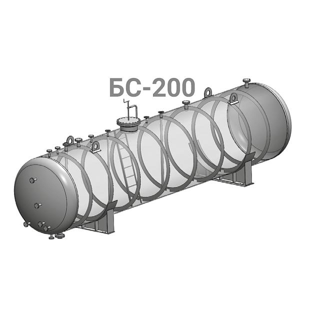 Сосуд горизонтальный под давлением БС-200 фото 1