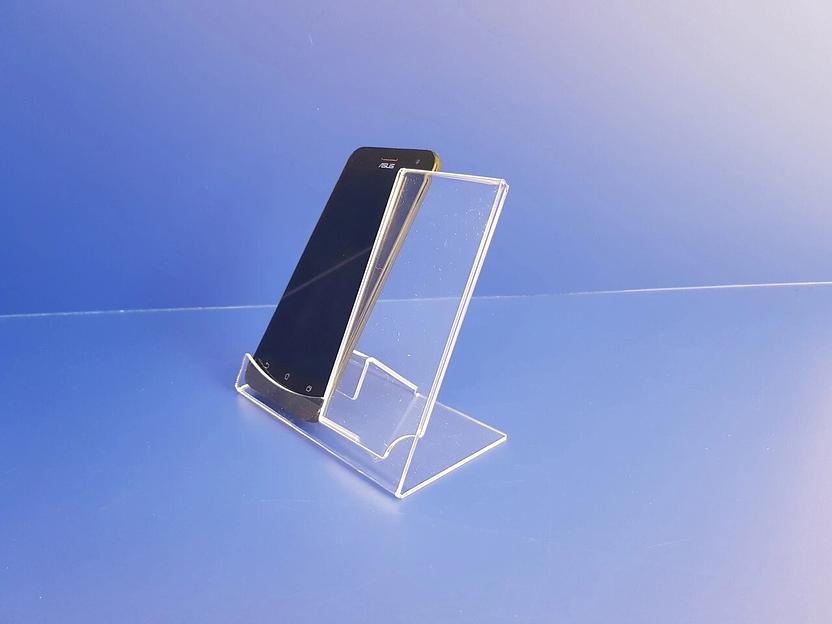 Подставка под смартфон в витрину магазина. фото 2