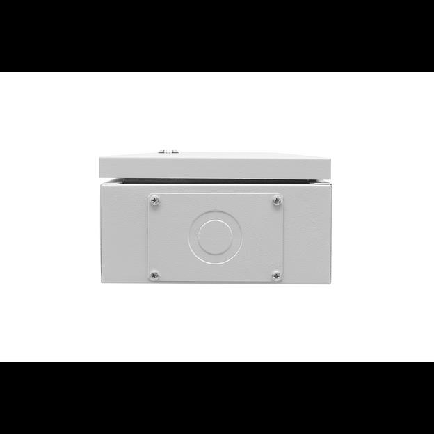 Универсальный настенный шкаф, накладной, монтажная площадка, 4 рейки DIN 35 (27 мест) фото 2