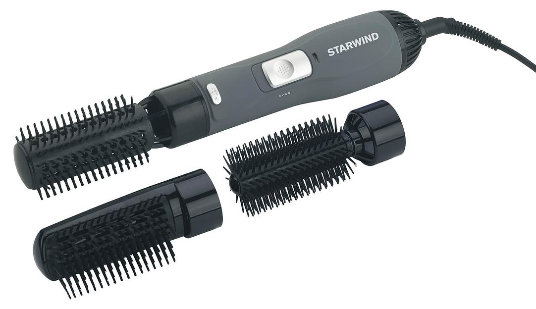 Фен-щетка Starwind SHB 6050 800Вт серый фото 1