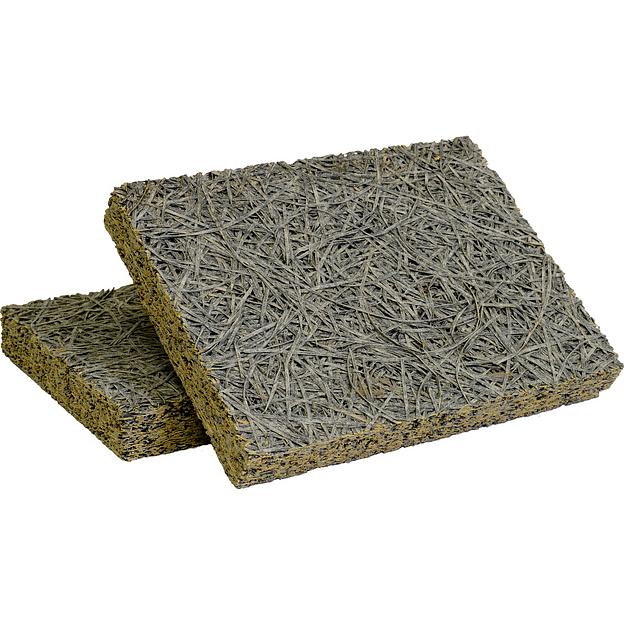 Фибролитовая плита 400 на сером цементе 2400×600×35 мм опт фото 1