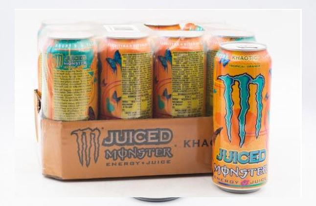 Напиток энергетический «Monster Energy Juiced Khaotic» 500 мл ОПТ фото 2