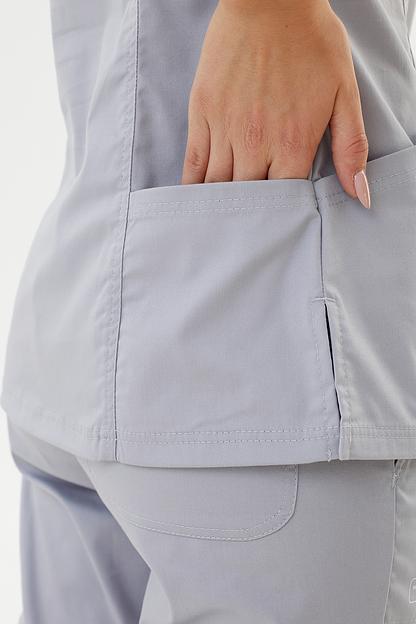 Mahogani / Топ медицинский женский (Insoft, короткий рукав), арт. 3-02-25-1 фото 5