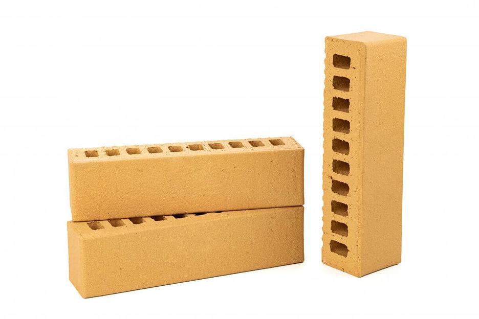 Кирпич Ликолор «Соломенный» половинка 0,5-НФ опт фото 2