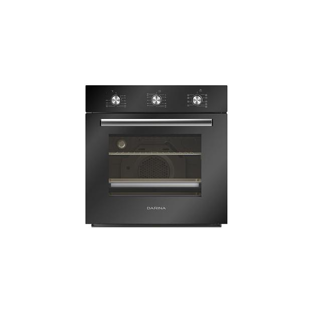 Духовой шкаф Darina 1V5 BDE 112 707 B, черный/стекло черное фото 1