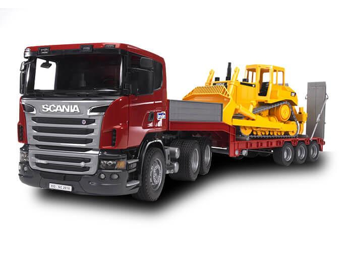 Аренда спецтехники Трал Scania для перевозки спецтехники Санкт-Петербург фото 1