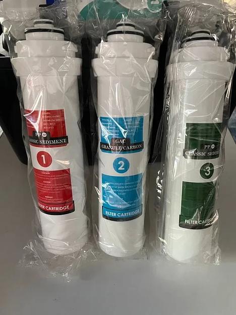 Набор картриджей быстросъёмных на систему под мойку 3 шт, умягчитель воды ОПТ фото 1