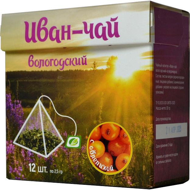 Иван-чай с облепихой в пирамидках 30 г ОПТ фото 1