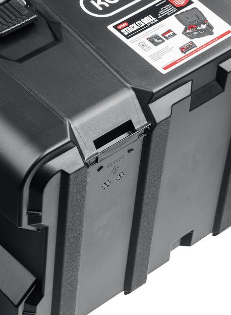 KETER STACKNROLL, 525 х 345 х 260 мм, (21″), пластиковый ящик с крышкой (38398) фото 7