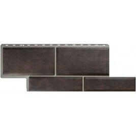 Фасадная панель Альта-Профиль,Флорентийский камень,Коричневый фото 1