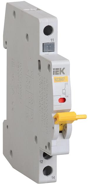 Контакт состояния КСВ47 на DIN-рейку ИЭК MVA01D-AK-1 фото 1