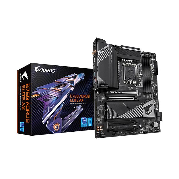 Материнская плата Gigabyte B760 AORUS ELITE AX фото 1