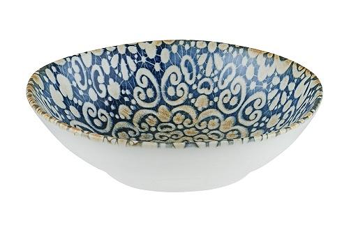 Салатник d=180 мм. 470 мл. h=55 мм. Альхамбра, форма Ваго /1/12/ фото 1