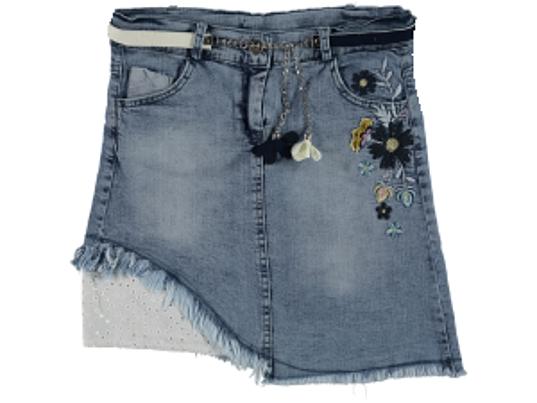 Юбки детские на девочку 9-12 лет, арт.374560 ОПТ фото 3