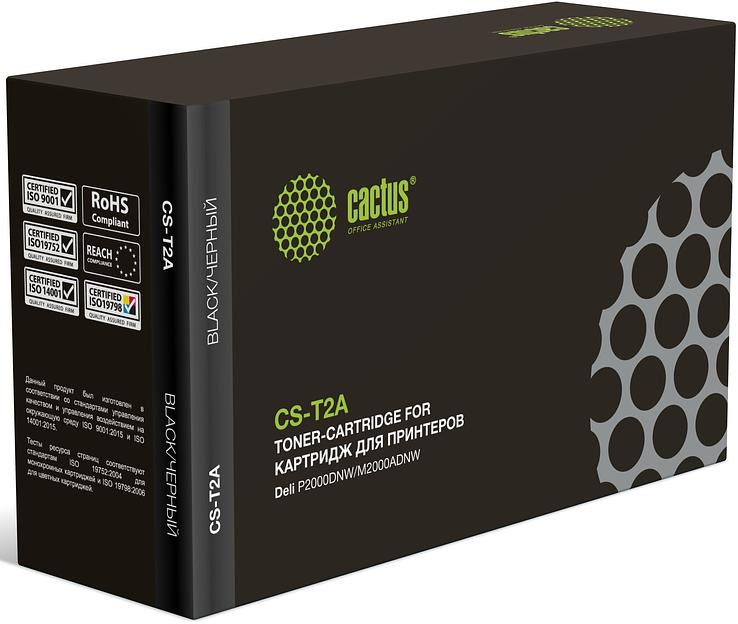 Картридж лазерный Cactus T2A CS-T2A черный (2000стр.) для Deli P2000DNW/M2000ADNW фото 1