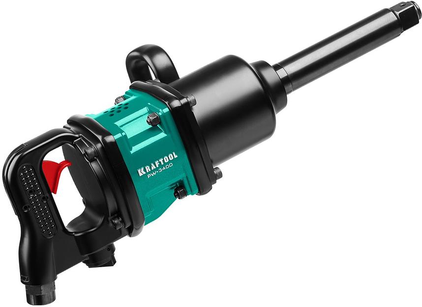 Гайковерт Kraftool PW-3400 312л/мин зеленый/черный фото 2