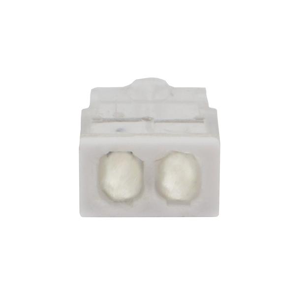 Rexant 07-3216-20 Экспресс-клемма с пастой СМК 2273-242, 2-проводная 0.5-2.5 мм?, прозрачная, блистер (20 шт./уп.) фото 1