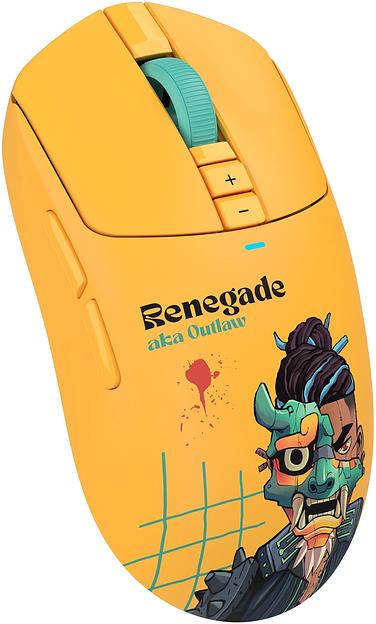 Мышь A4Tech Bloody R72 Ultra желтый оптическая 20000dpi беспров. USB-C 7but фото 8