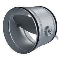 Дроссель-клапан круглый D 125 мм фото 1