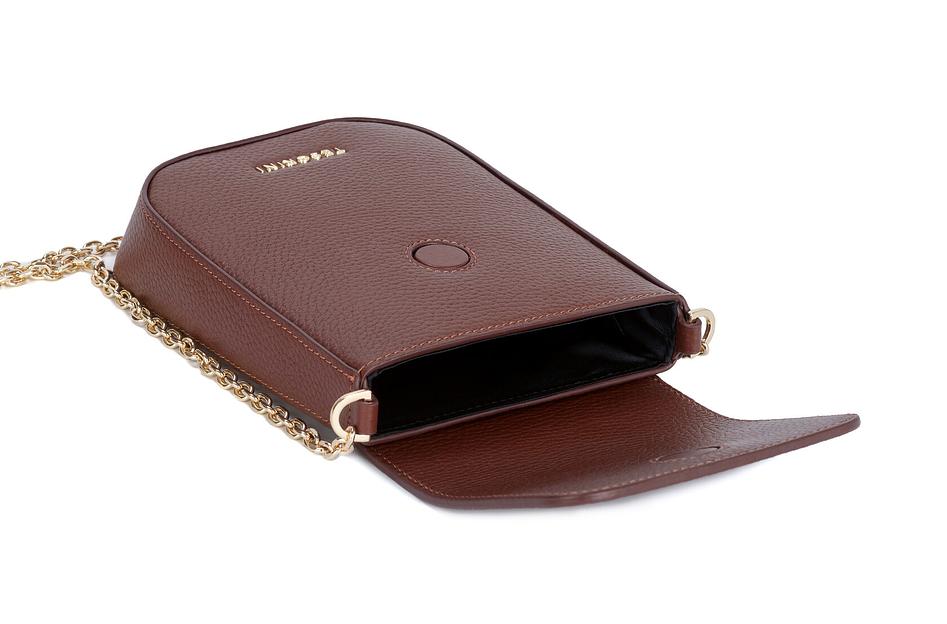 Сумка женская «Ivy» коричневая ОПТ фото 5