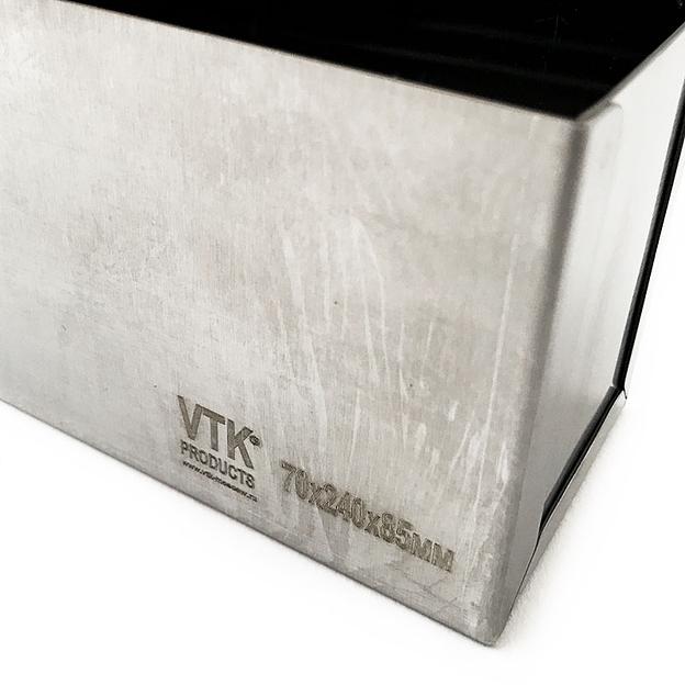 Форма для кекса 240x70x85 мм нержавеющая сталь фото 3